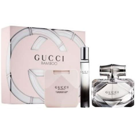 mini perfume set gucci|gucci bamboo perfume gift set.